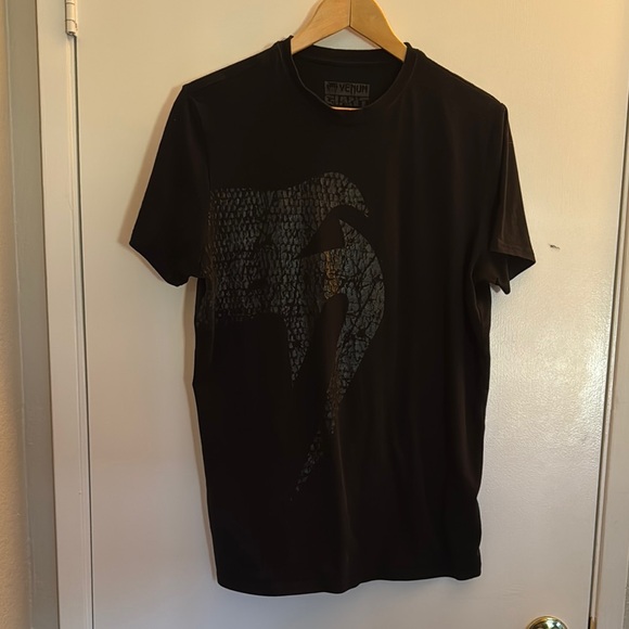 Venum Black Short Sleeve Graphic Tee - Picture 1 of 5